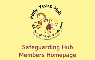 Safeguarding Hub members Home Page